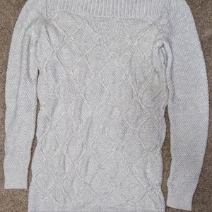 Off the shoulder sweater